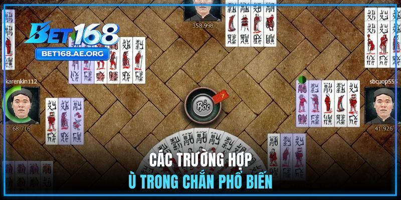 Các trường hợp ù trong chắn phổ biến